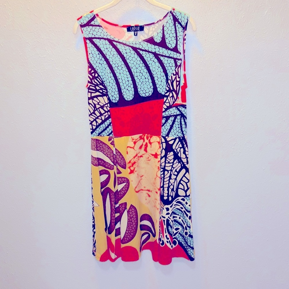 Luxe Women's Colorful Midi Dress